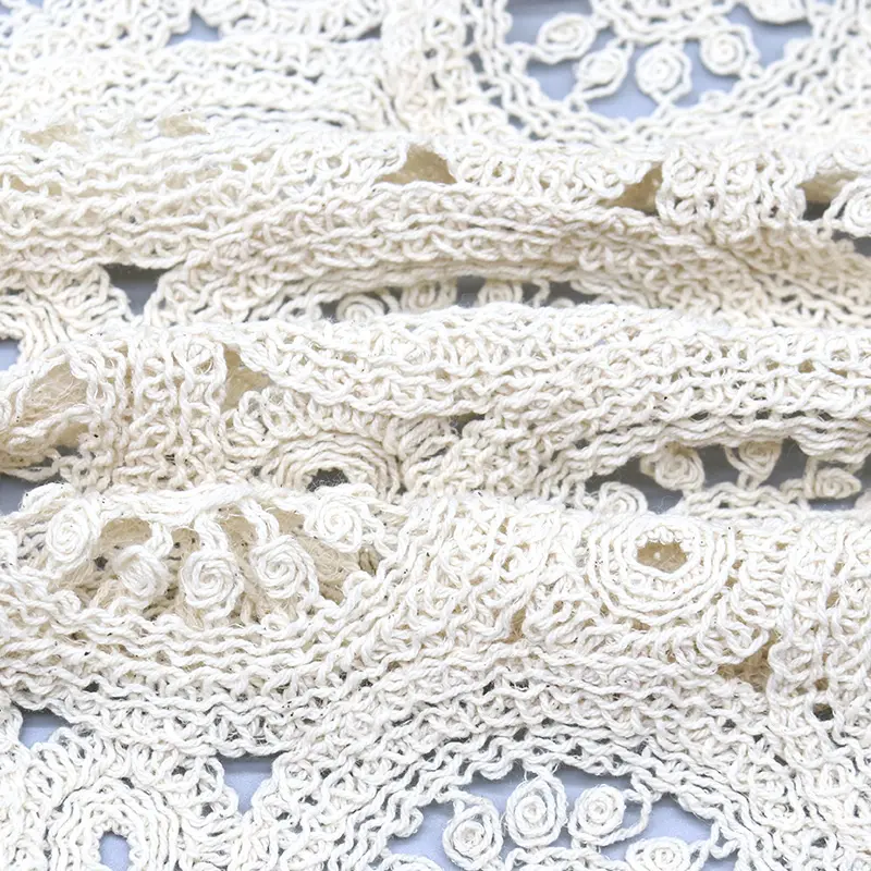 Hot Selling Three Dimensional Rope Fashion Hollow Out Fabric For Summer Garment8