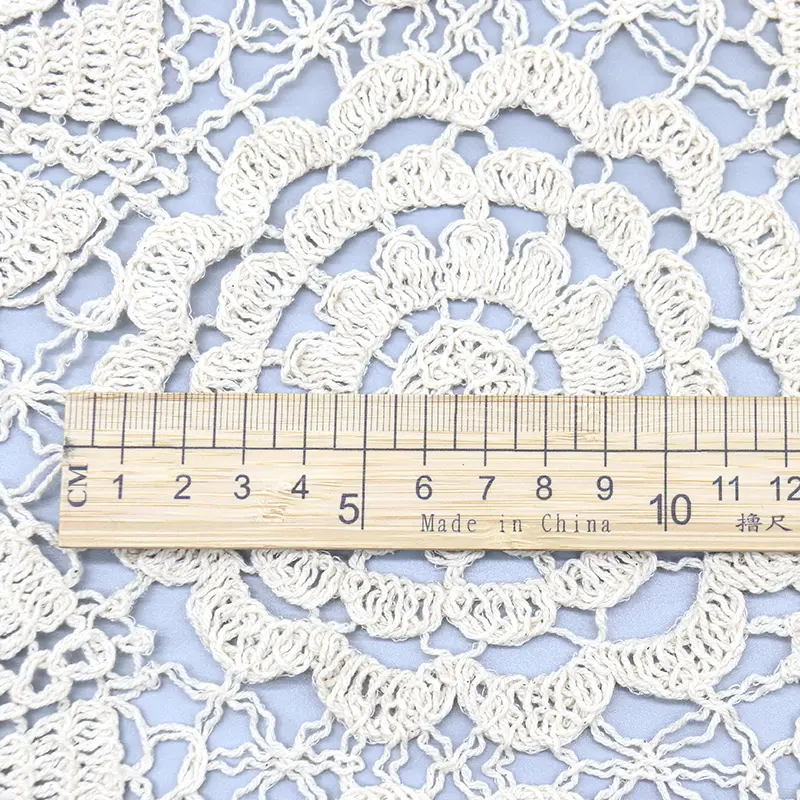 Hot Selling Three Dimensional Rope Fashion Hollow Out Fabric For Summer Garment18