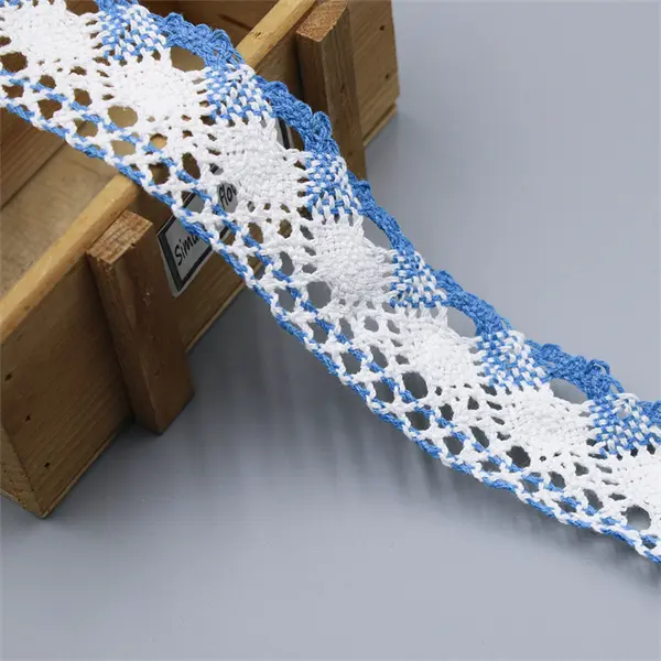 Hot Sale Border Lace Polyester Cotton Trim Skin-Friendly Embroidery Crochet Lace Trim For Clothing2.jpg