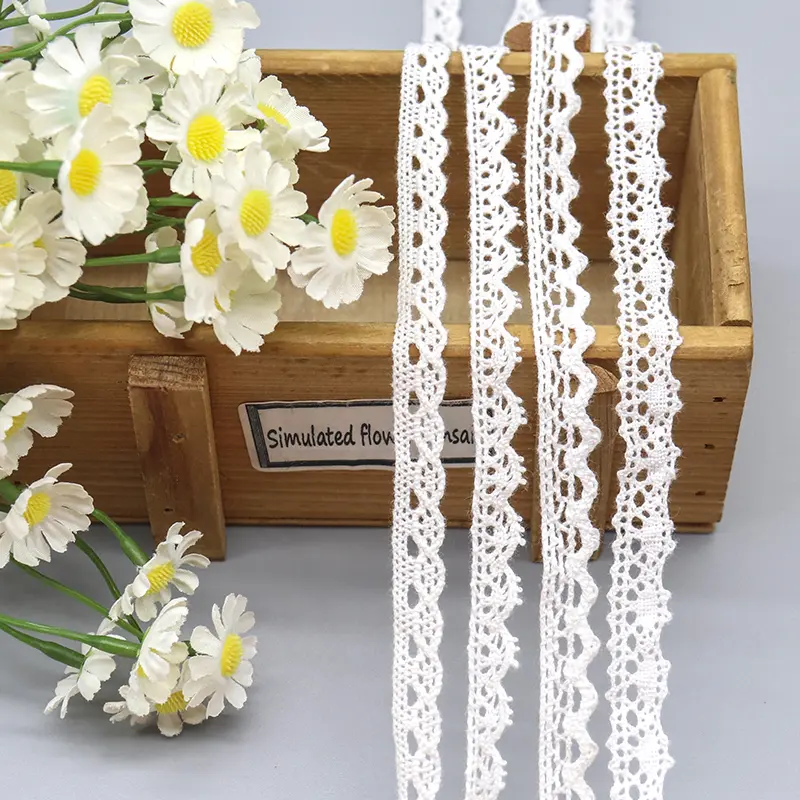 Cotton Crochet Lace Material And Dyeing