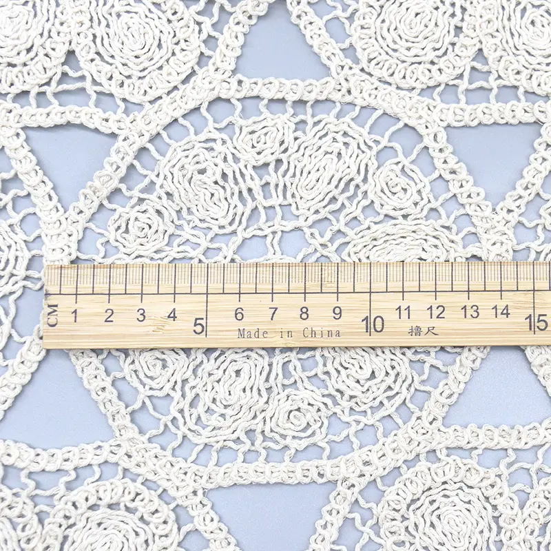 Hot Selling Three Dimensional Rope Fashion Hollow Out Fabric For Summer Garment12