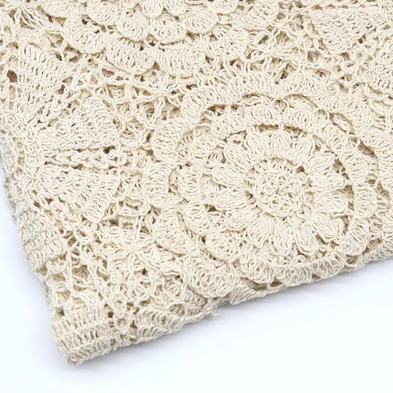 Hot Selling Three Dimensional Rope Fashion Hollow Out Fabric For Summer Garment13